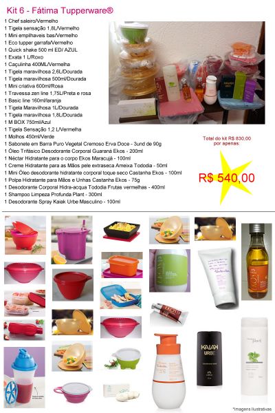Kit Tupperware N° 6